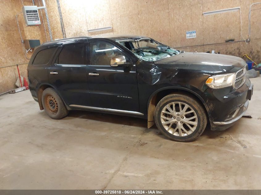 2014 Dodge Durango Citadel VIN: 1C4RDJEG9EC489821 Lot: 39725818