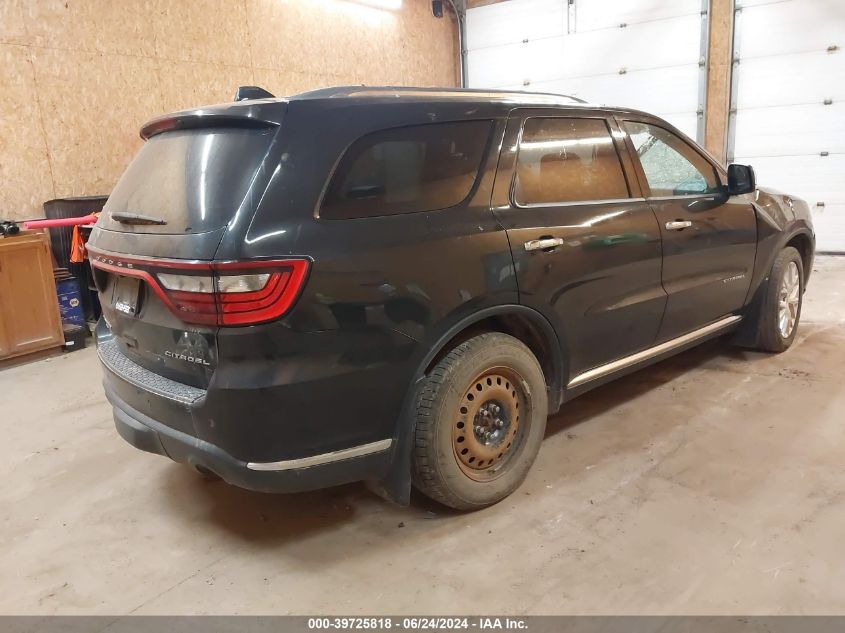 2014 Dodge Durango Citadel VIN: 1C4RDJEG9EC489821 Lot: 39725818