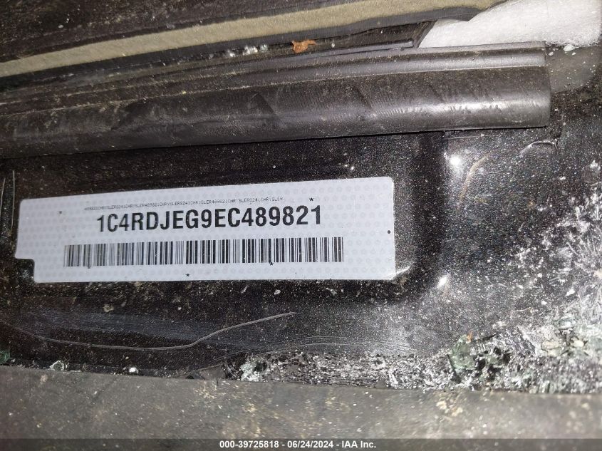 2014 Dodge Durango Citadel VIN: 1C4RDJEG9EC489821 Lot: 39725818