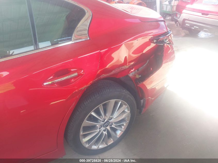 2021 Infiniti Q50 VIN: JN1EVBP3MM704477 Lot: 39725820