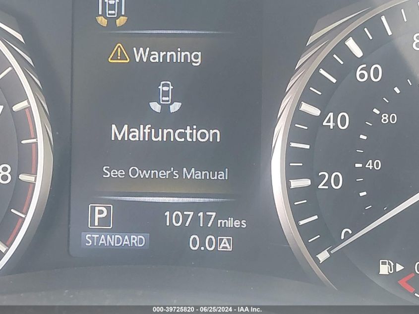 2021 Infiniti Q50 VIN: JN1EVBP3MM704477 Lot: 39725820