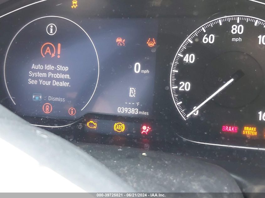 2022 Honda Accord Sport VIN: 1HGCV1F37NA048247 Lot: 39725821