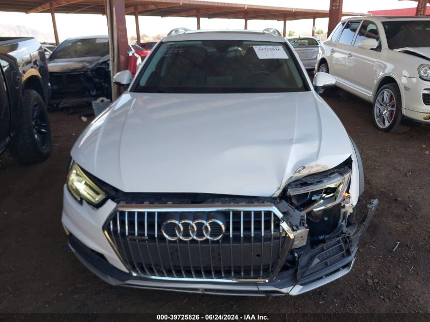 2018 Audi A4 Allroad 2.0T Premium/2.0T Tech Premium VIN: WA18NAF41JA077759 Lot: 39725826