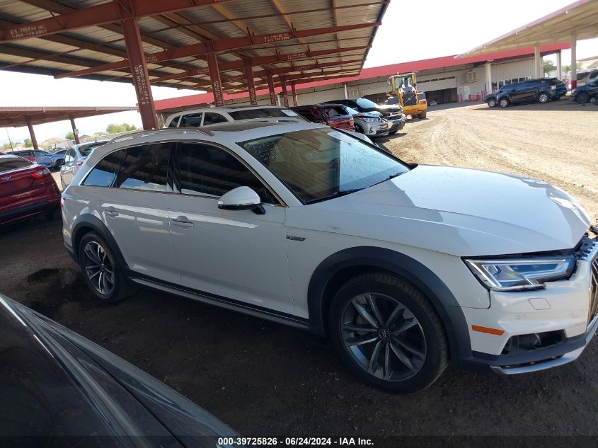 2018 Audi A4 Allroad 2.0T Premium/2.0T Tech Premium VIN: WA18NAF41JA077759 Lot: 39725826