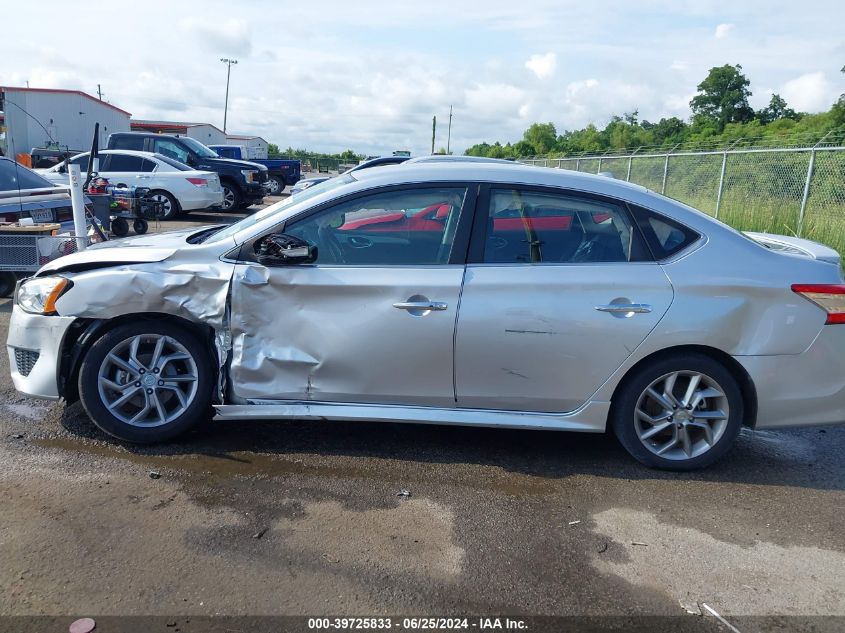 2015 Nissan Sentra Sr VIN: 3N1AB7AP6FY245101 Lot: 39725833