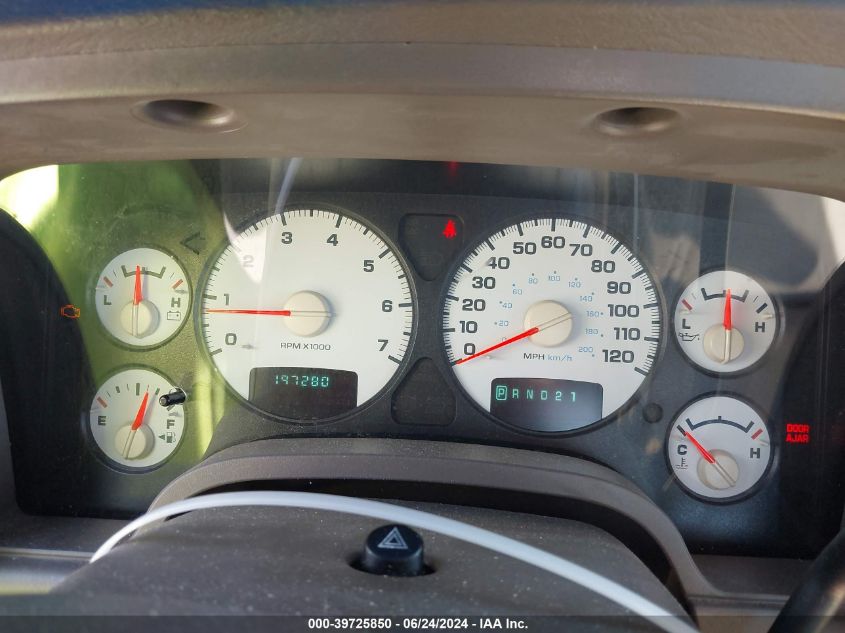 2004 Dodge Ram 1500 Slt/Laramie VIN: 1D7HA18N94J115885 Lot: 39725850