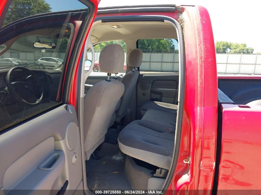 2004 Dodge Ram 1500 Slt/Laramie VIN: 1D7HA18N94J115885 Lot: 39725850