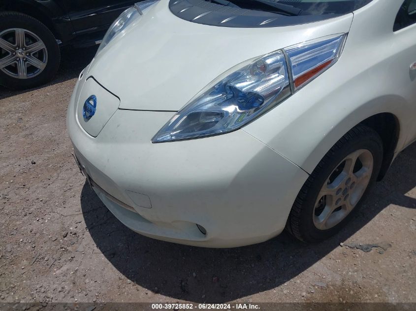 2011 Nissan Leaf Sl VIN: JN1AZ0CP1BT007336 Lot: 39725852