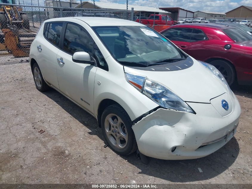 2011 Nissan Leaf Sl VIN: JN1AZ0CP1BT007336 Lot: 39725852