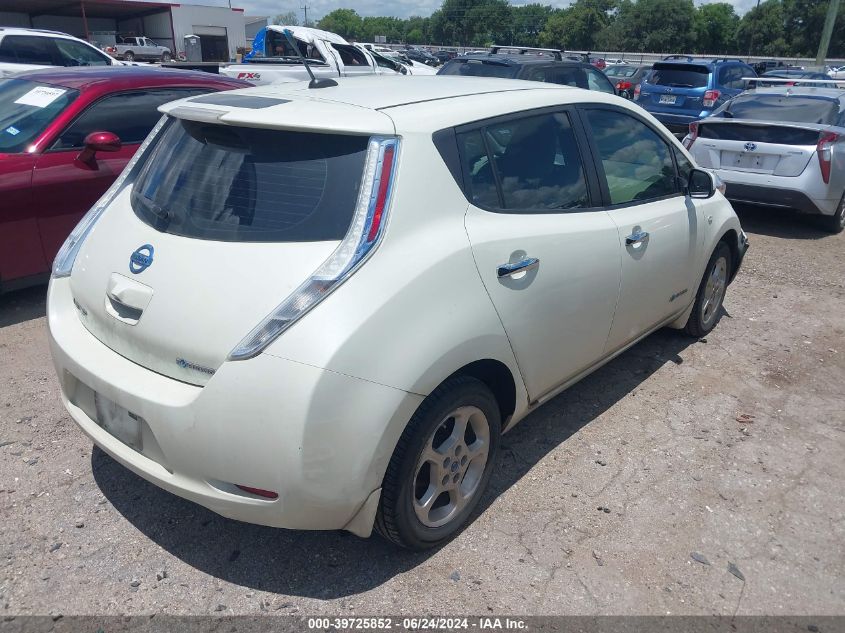 2011 Nissan Leaf Sl VIN: JN1AZ0CP1BT007336 Lot: 39725852