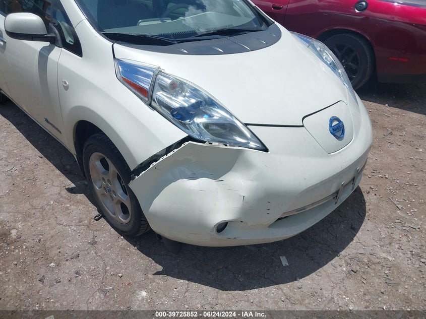 2011 Nissan Leaf Sl VIN: JN1AZ0CP1BT007336 Lot: 39725852