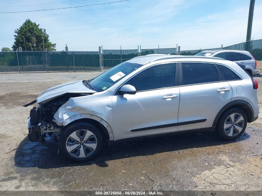 2018 Kia Niro Lx VIN: KNDCB3LC3J5111290 Lot: 39725858