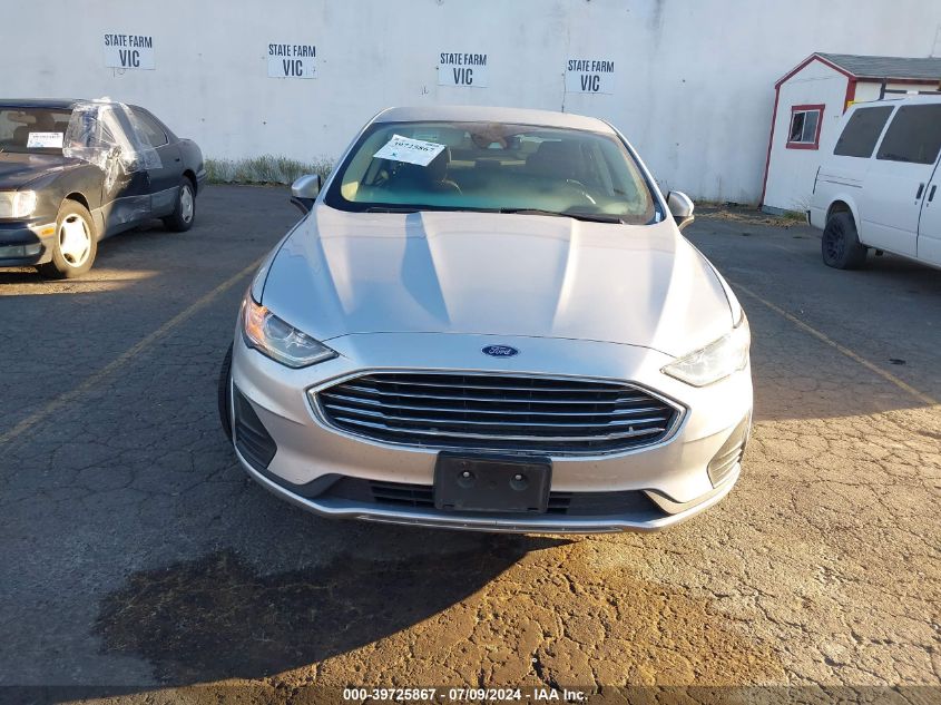 2019 FORD FUSION SE - 3FA6P0HD1KR194074