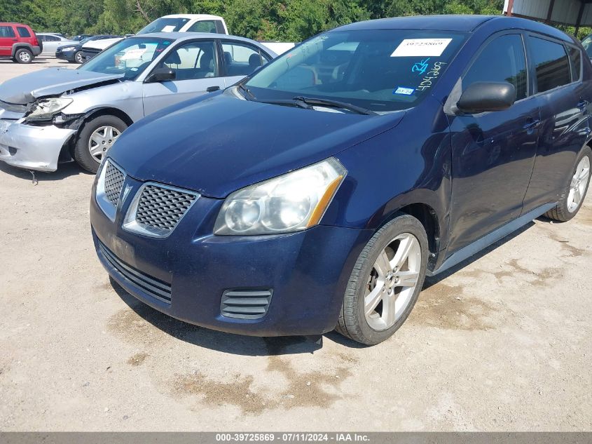 2009 Pontiac Vibe VIN: 5Y2SP67059Z404269 Lot: 39725869