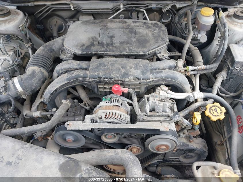 2010 Subaru Legacy 2.5I VIN: 4S3BMBA69A3237775 Lot: 39725886