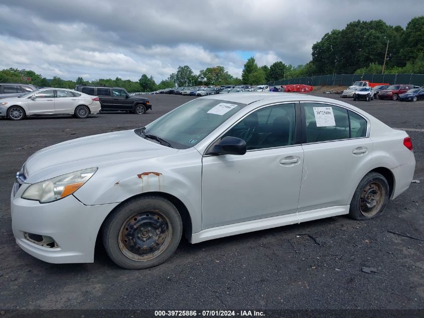 2010 Subaru Legacy 2.5I VIN: 4S3BMBA69A3237775 Lot: 39725886