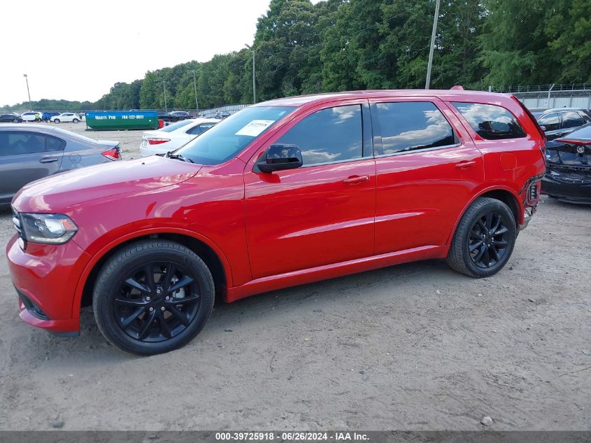 2018 Dodge Durango Sxt Rwd VIN: 1C4RDHAG0JC443223 Lot: 39725918