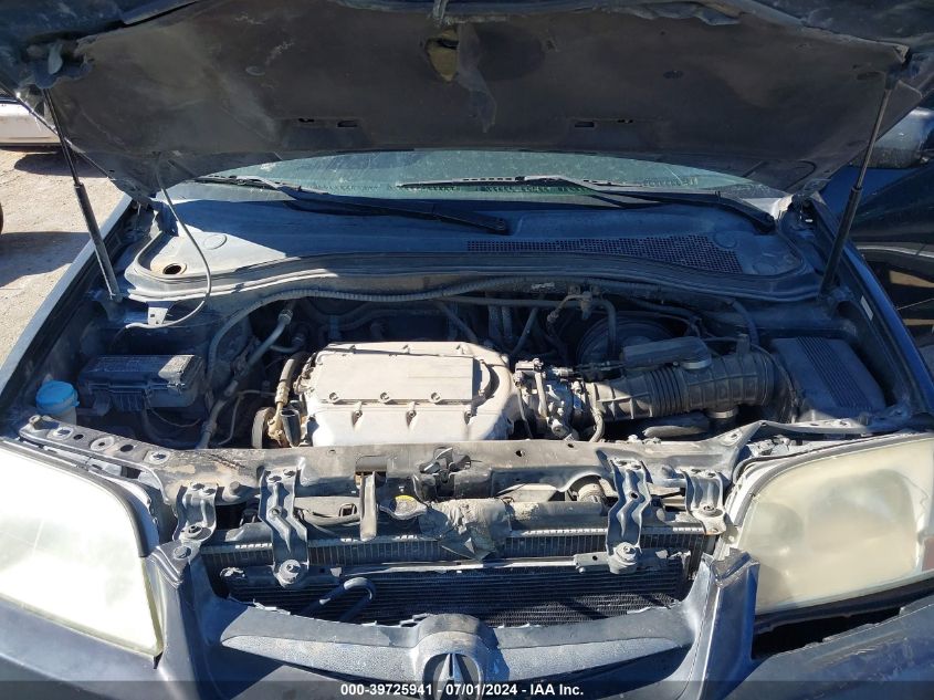 2002 Acura Mdx VIN: 2HNYD18662H542086 Lot: 39725941