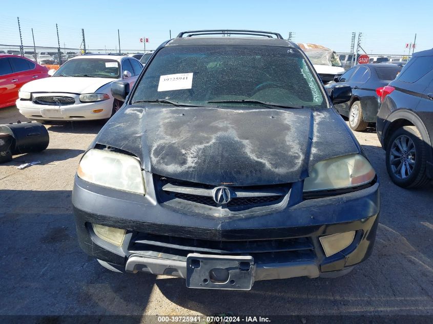2002 Acura Mdx VIN: 2HNYD18662H542086 Lot: 39725941