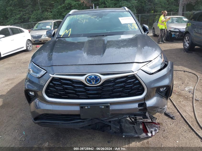 2023 Toyota Highlander Hybrid Xle VIN: 5TDKARAH5PS525075 Lot: 39725942