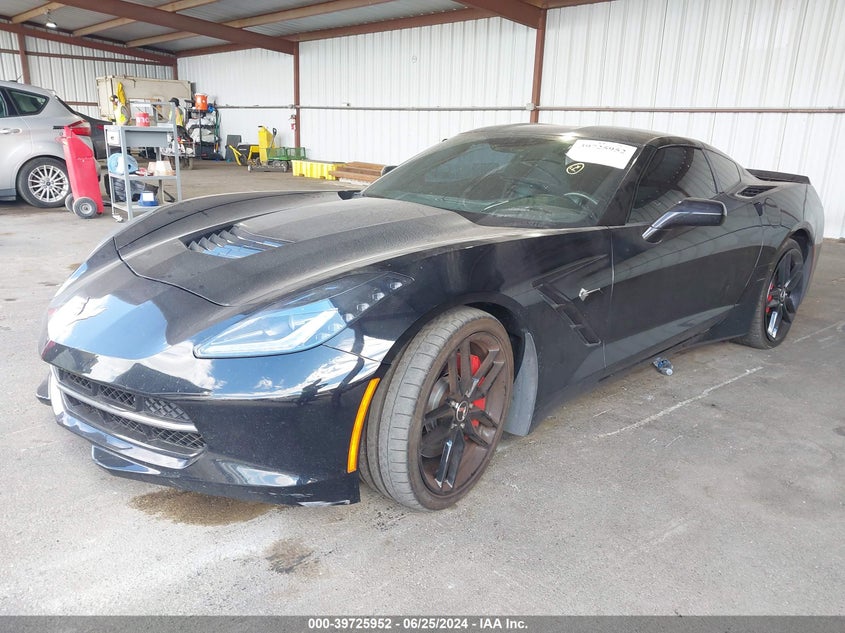 Vin: 1g1ym2d76e5134556, lot: 40212582, chevrolet corvette stingray z51 20142