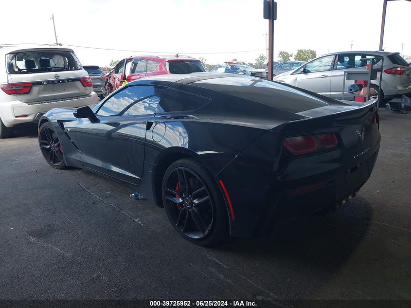 Vin: 1g1ym2d76e5134556, lot: 40212582, chevrolet corvette stingray z51 20143