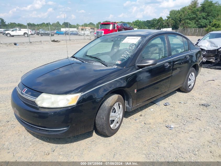 2004 Saturn Ion 1 VIN: 1G8AG52F34Z187180 Lot: 39725955