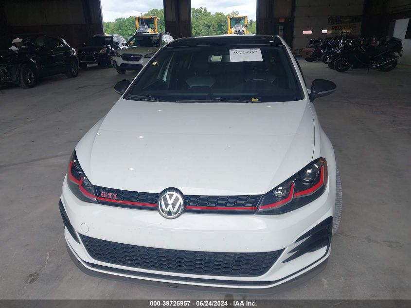 2019 VOLKSWAGEN GOLF GTI 2.0T AUTOBAHN/2.0T RABBIT EDITION/2.0T S/2.0T SE - 3VW5T7AU0KM037246