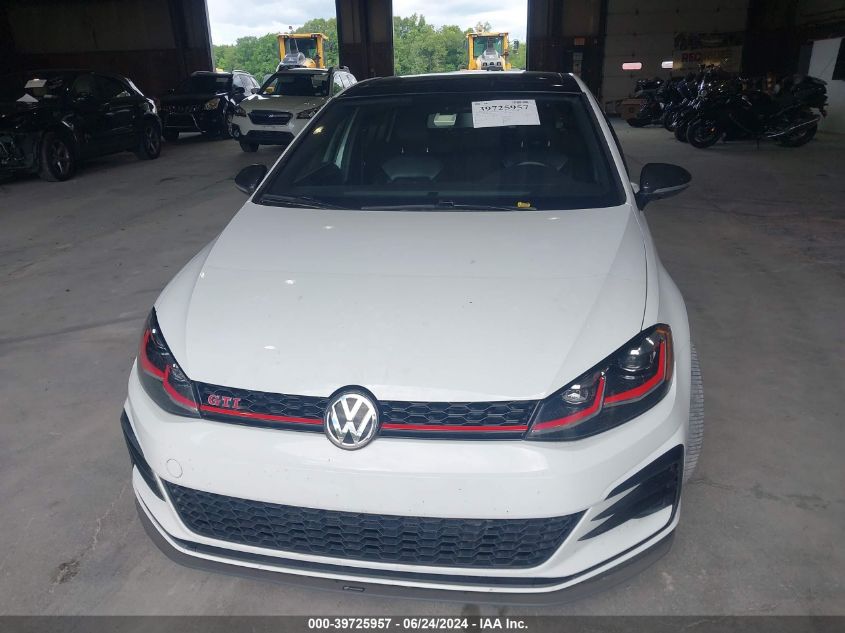 2019 Volkswagen Golf Gti 2.0T Autobahn/2.0T Rabbit Edition/2.0T S/2.0T Se VIN: 3VW5T7AU0KM037246 Lot: 39725957