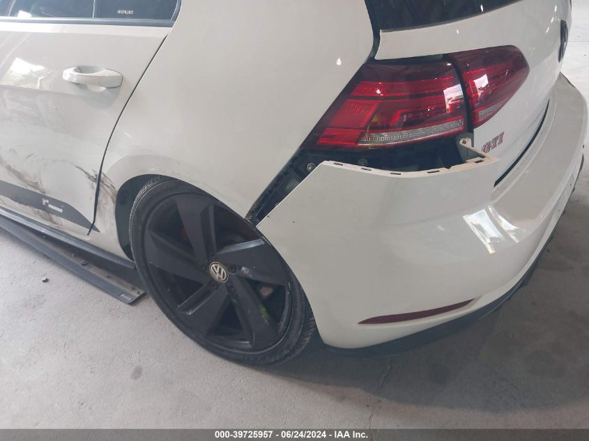 2019 VOLKSWAGEN GOLF GTI 2.0T AUTOBAHN/2.0T RABBIT EDITION/2.0T S/2.0T SE - 3VW5T7AU0KM037246