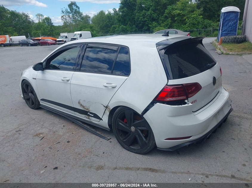 2019 VOLKSWAGEN GOLF GTI 2.0T AUTOBAHN/2.0T RABBIT EDITION/2.0T S/2.0T SE - 3VW5T7AU0KM037246