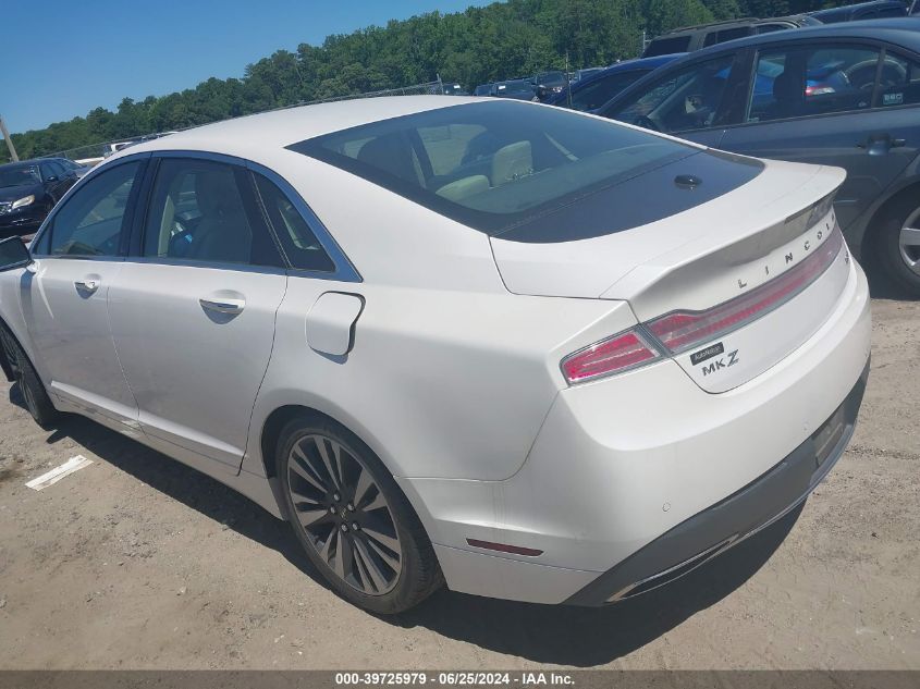 2017 Lincoln Mkz Reserve VIN: 3LN6L5EC4HR618754 Lot: 39725979