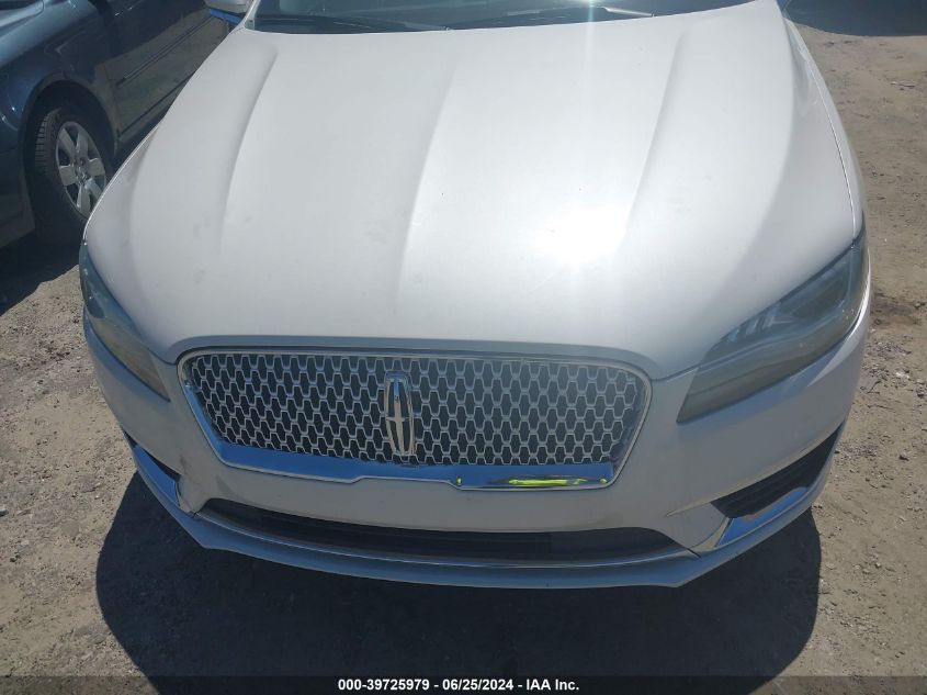 2017 Lincoln Mkz Reserve VIN: 3LN6L5EC4HR618754 Lot: 39725979