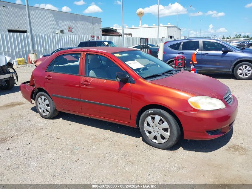 2004 Toyota Corolla Ce VIN: JTDBR32E242028109 Lot: 39726003