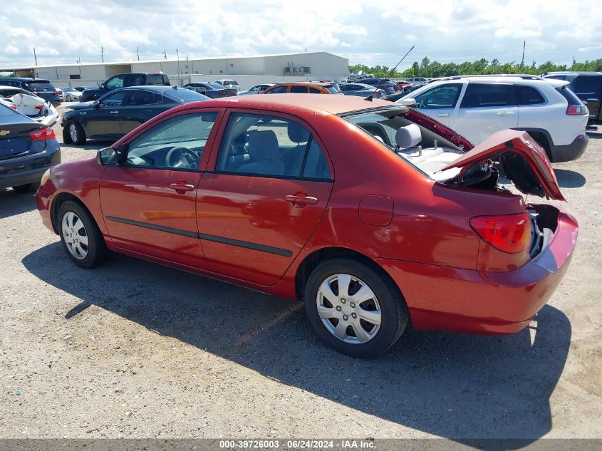 2004 Toyota Corolla Ce VIN: JTDBR32E242028109 Lot: 39726003