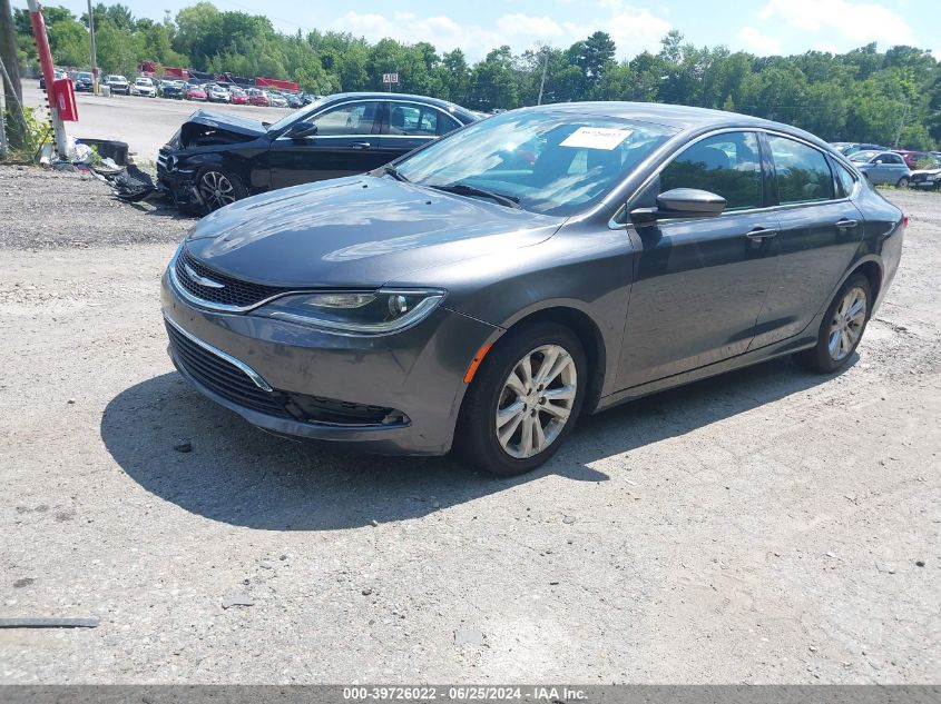 1C3CCCAB3FN705154 | 2015 CHRYSLER 200