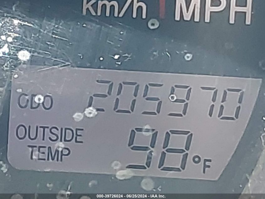 2005 Toyota Matrix Xr VIN: 2T1KR30E45C432955 Lot: 39726024