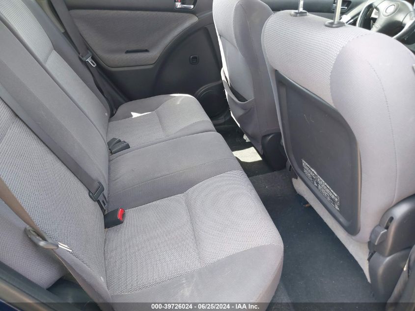 2005 Toyota Matrix Xr VIN: 2T1KR30E45C432955 Lot: 39726024