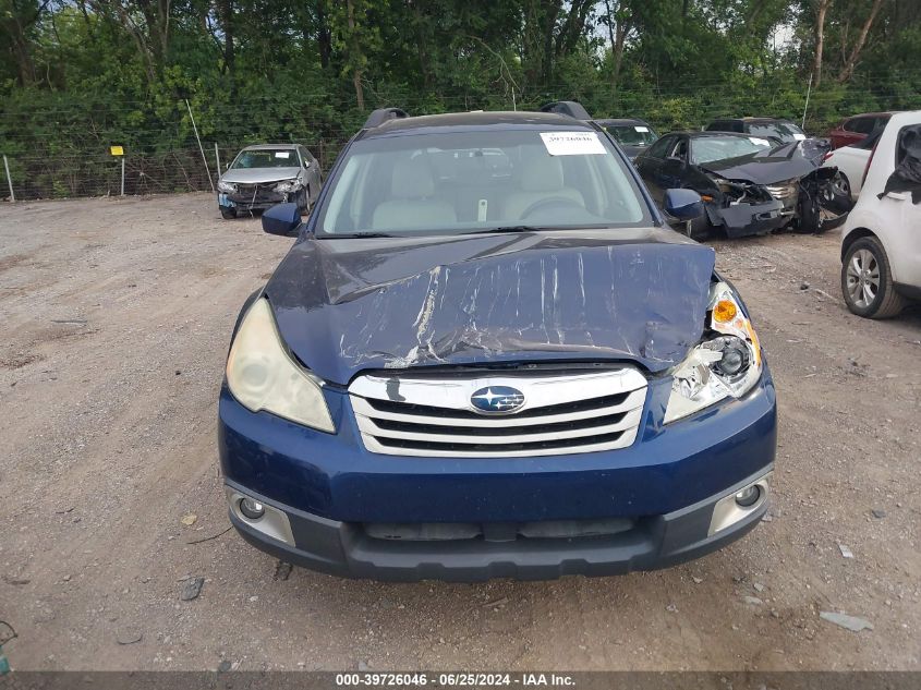 2010 Subaru Outback 3.6R Premium VIN: 4S4BRDGC5A2374787 Lot: 39726046