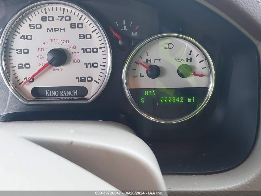 2007 Ford F-150 Fx4/King Ranch/Lariat/Xlt VIN: 1FTPW14V47KB42200 Lot: 39726047