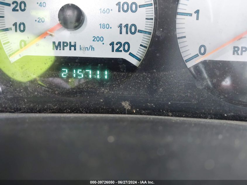 2005 Dodge Caravan Sxt VIN: 1D4GP45R15B227222 Lot: 39726050