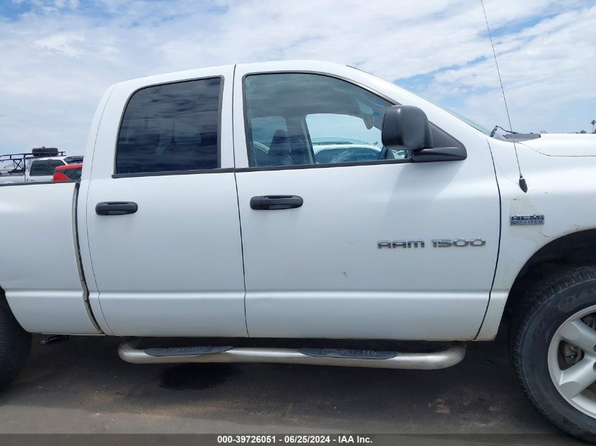 2007 Dodge Ram 1500 Slt/Trx4 Off Road/Sport VIN: 1D7HU18217S211280 Lot: 39726051