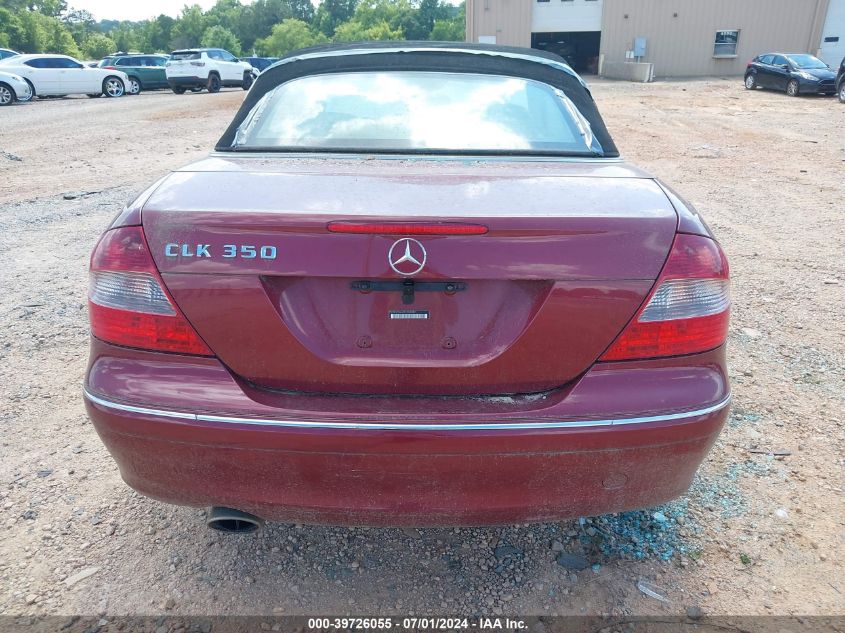 2008 Mercedes-Benz Clk 350 VIN: WDBTK56F28T094049 Lot: 39726055