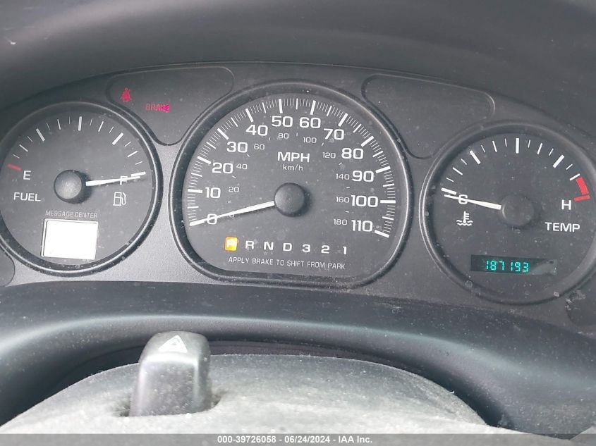 2004 Chevrolet Venture Plus VIN: 1GNDU03E54D118368 Lot: 39726058