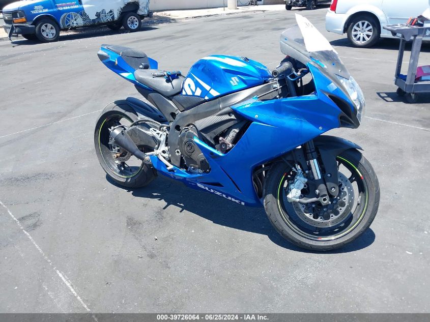 2015 Suzuki Gsx-R600 VIN: JS1GN7FA4F2101008 Lot: 39726064