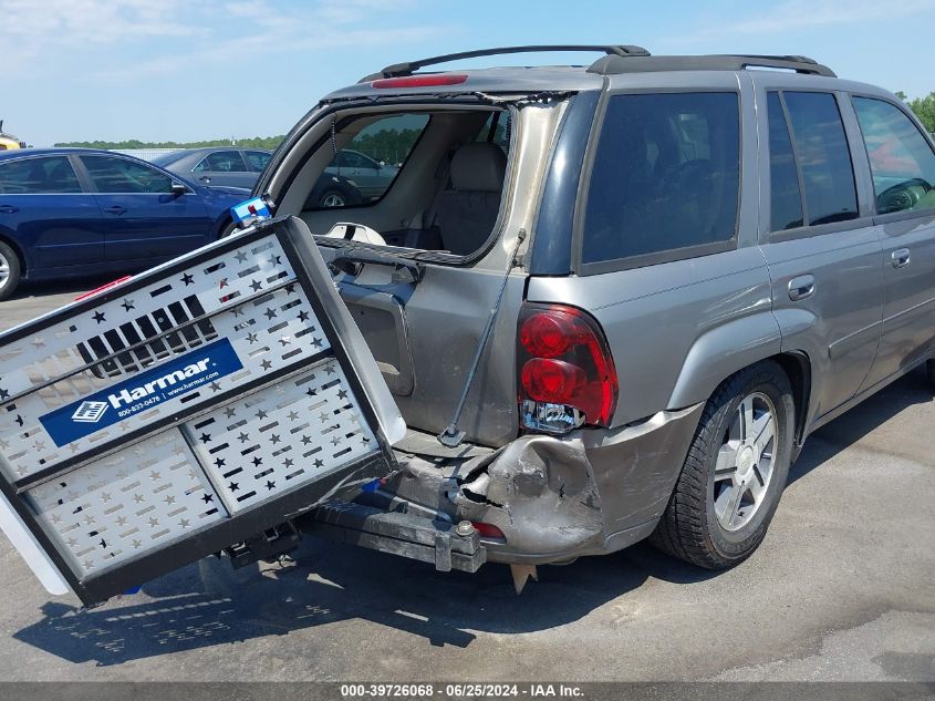 2007 Chevrolet Trailblazer Lt VIN: 1GNDS13S672182758 Lot: 39726068
