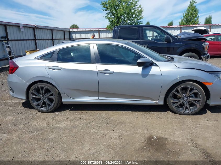 2020 Honda Civic Sport VIN: 19XFC2F85LE208431 Lot: 39726076
