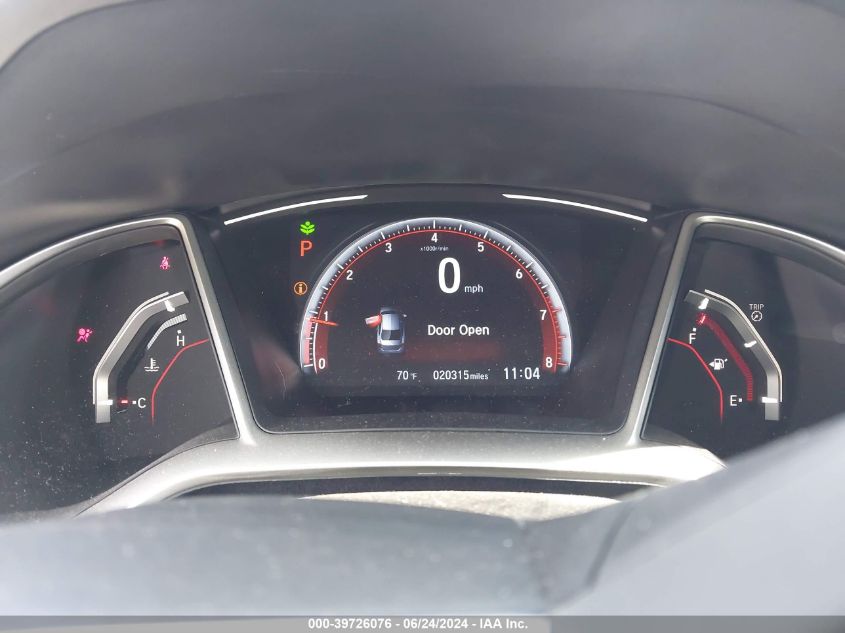 2020 Honda Civic Sport VIN: 19XFC2F85LE208431 Lot: 39726076