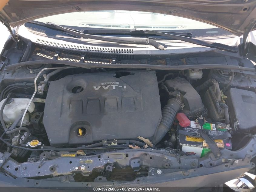 2009 Toyota Corolla Le VIN: JTDBL40E399093107 Lot: 39726086