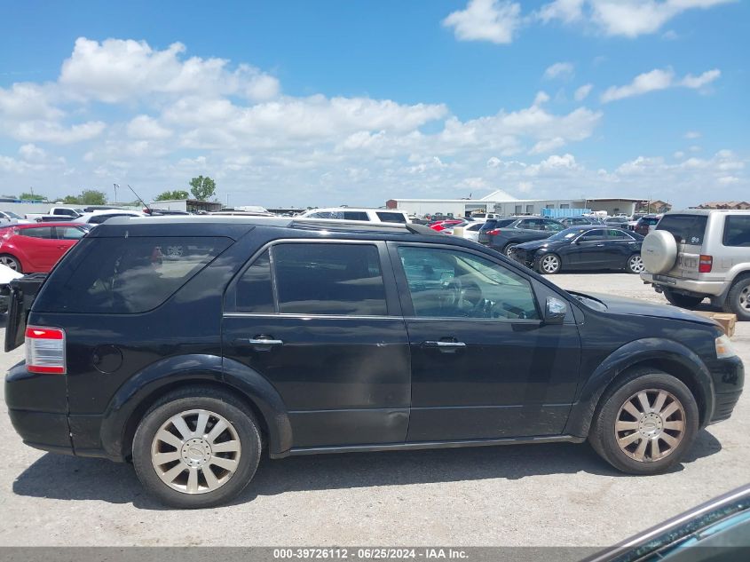 2008 Ford Taurus X Limited VIN: 1FMDK03W08GA43652 Lot: 39726112